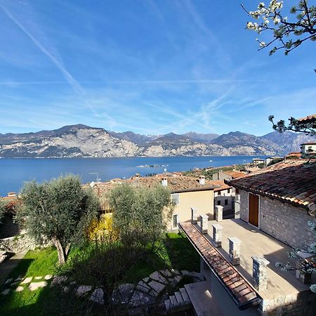 Casa Antico Borgo - Appartamento 1 Assenza di Brenzone Dış mekan fotoğraf